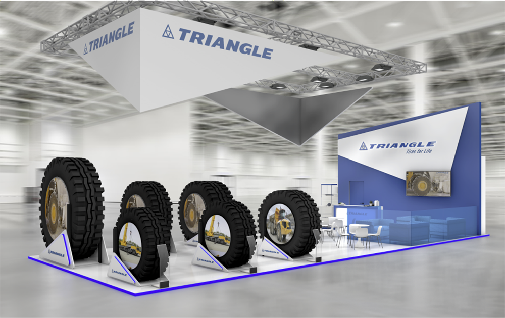 Triangle Tyre at Intermat 2024, Paris
